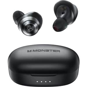 Monster True Wireless Bluetooth 5.0 Earbuds for $33