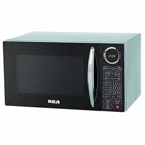 RCA RMW953-BLUE RMW953 0.9-Cubic Feet Microwave Oven with Oversized Display, Blue for $115