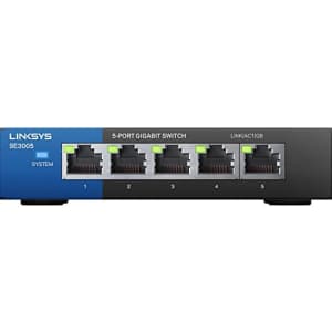 Linksys SE3005 5-Port Gigabit Ethernet Switch for $30 Linksys SE3005 5-Port Gigabit Ethernet Switch for $30
