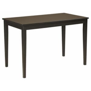Ashley Furniture Signature Design Kimonte Dining Room Table for $63 Ashley Furniture Signature Design Kimonte Dining Room Table for $63