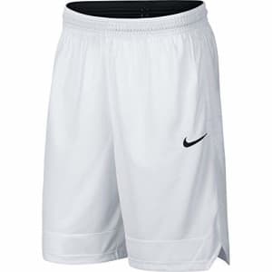 Nike Dri-FIT Icon, Men's Basketball Shorts, Athletic Shorts with Side Pockets, White/White/Black, for $86 Nike Dri-FIT Icon, Men's Basketball Shorts, Athletic Shorts with Side Pockets, White/White/Black, for $86