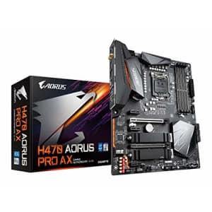 Gigabyte H470 AORUS PRO AX (LGA1200/INTEL/H470/ATX/SATA 6Gb/s/USB3.2 Gen 2/WiFi 6/2.5 GbE for $278 Gigabyte H470 AORUS PRO AX (LGA1200/INTEL/H470/ATX/SATA 6Gb/s/USB3.2 Gen 2/WiFi 6/2.5 GbE for $278