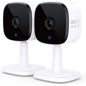 Eufy Security 2K Indoor Cam 2-Pack for $76