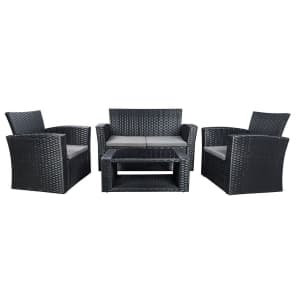 Westin Outdoor Kaison 4-Piece Wicker Patio Sectional Sofa Set w/ Storage Ottoman for $499 Westin Outdoor Kaison 4-Piece Wicker Patio Sectional Sofa Set w/ Storage Ottoman for $499