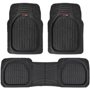 Motor Trend FlexTough Contour Heavy Duty Rubber Floor Mats for $38 Motor Trend FlexTough Contour Heavy Duty Rubber Floor Mats for $38