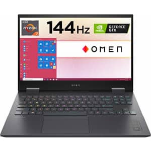 HP OMEN 15.6" Gaming Laptop AMD Ryzen 7 16GB Memory NVIDIA GeForce RTX 3060 512GB SSD Mica Silver for $1,715