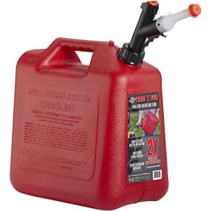 Garage Boss Briggs and Stratton 5-Gallon Press 'N Pour Gas Can for $24