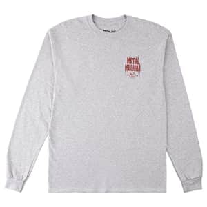 Metal Mulisha Men's Arise Long Sleeve T-Shirt, Athletic Heather, 2X Large for $19