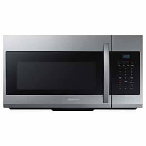 Samsung 1.7 Cu. Ft. Fingerprint Resistant Stainless Steel Over-The-Range Microwave for $342 Samsung 1.7 Cu. Ft. Fingerprint Resistant Stainless Steel Over-The-Range Microwave for $342