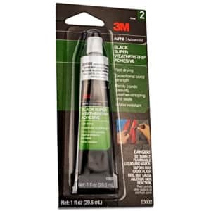 3M 1-oz. Black Super Weatherstrip Adhesive for $10 3M 1-oz. Black Super Weatherstrip Adhesive for $10