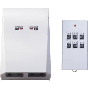 Woods Indoor Wireless Remote Control Outlet for $14 Woods Indoor Wireless Remote Control Outlet for $14