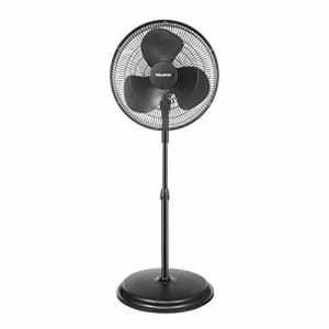 PELONIS PFS40A2ABB 16'' 3-Speed Pedestal, Standing Fan for Home and Office, 85 Oscillation and for $59