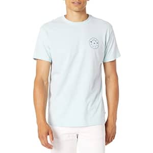 Billabong Men's Short Sleeve Premium Logo Graphic T-Shirt, Rotor Coastal Blue, XX-Large for $21