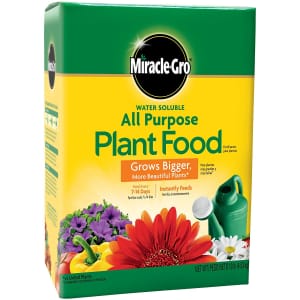 Miracle-Gro 10-lb. Water Soluble All Purpose Plant Food for $20 Miracle-Gro 10-lb. Water Soluble All Purpose Plant Food for $20