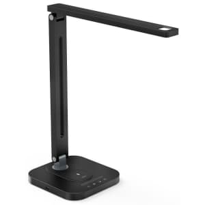 TaoTronics 12W LED Desk Lamp w/ Wireless Charger for $15