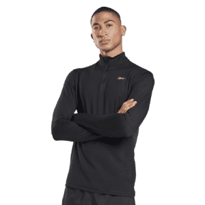 Reebok Men's Running Essentials Quarter-Zip Top for $22 Reebok Men's Running Essentials Quarter-Zip Top for $22