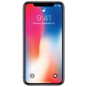 Apple iPhone X 64GB Phone for $298 Apple iPhone X 64GB Phone for $298