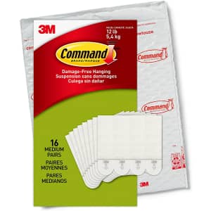 Command Indoor Use Picture Hanging Strips 32-Pack for $14 Command Indoor Use Picture Hanging Strips 32-Pack for $14