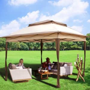 Vevor 10.8-Foot Patio Gazebo w/ Netting for $166 Vevor 10.8-Foot Patio Gazebo w/ Netting for $166