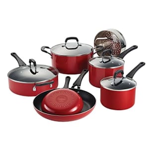 Tramontina Cookware Set 11-Piece (Red) 80156/084DS for $105