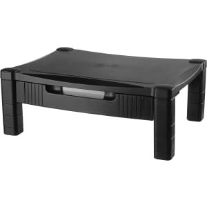 Kantek Height-Adjustable Monitor Stand with Removable Drawer for $21 Kantek Height-Adjustable Monitor Stand with Removable Drawer for $21
