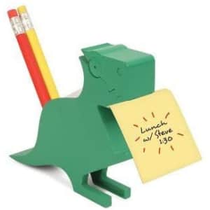 Kikkerland Dino Memo Holder for $13 Kikkerland Dino Memo Holder for $13