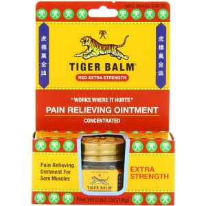 Tiger Balm Extra Strength Pain Relieving Ointment 0.63-oz. for $5 Tiger Balm Extra Strength Pain Relieving Ointment 0.63-oz. for $5