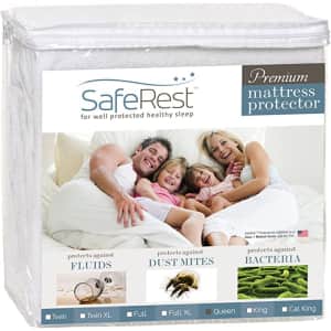 SafeRest Queen Mattress Protector for $23 SafeRest Queen Mattress Protector for $23