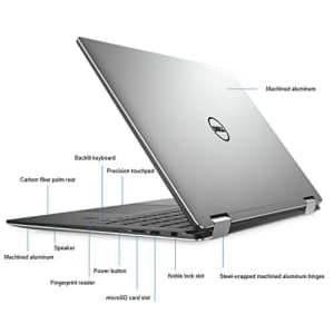 Newest Dell XPS 9365 FHD (1920 x 1080) TOUCH SCREEN 2-in-1 Laptop Notebook Convertible Tablet PC for $676