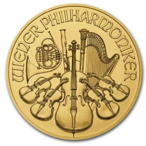 2021 Austria 1/10-oz. Gold Philharmonic BU Coin for $229 2021 Austria 1/10-oz. Gold Philharmonic BU Coin for $229