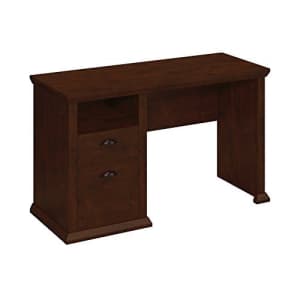Bush Furniture Yorktown Home Office Desk in Antique Cherry, for $283 Bush Furniture Yorktown Home Office Desk in Antique Cherry, for $283