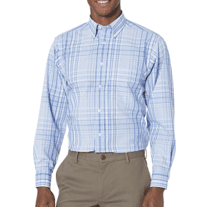 Eagle Men's Non-Iron Stretch Collar Dress Shirt from $12 Eagle Men's Non-Iron Stretch Collar Dress Shirt from $12