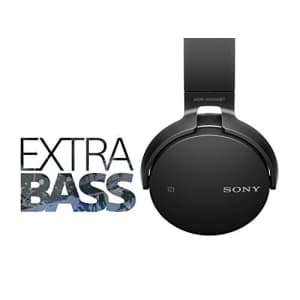 Sony MDR-XB650BT/B Extra Bass Bluetooth NFC Wireless Headphones - Black (Renewed) for $57 Sony MDR-XB650BT/B Extra Bass Bluetooth NFC Wireless Headphones - Black (Renewed) for $57