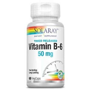 Solaray B-6 TSTR Supplement, 50mg | 60 Count for $10 Solaray B-6 TSTR Supplement, 50mg | 60 Count for $10