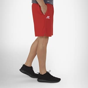 Russell Athletic Russell Men's Three Pocket Dri Power Coaches Shorts Ture Red - Medium for $25