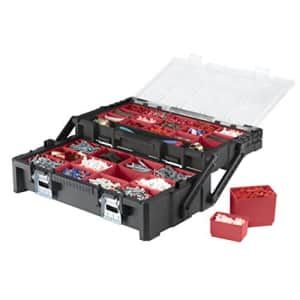 Keter 22 Inch Resin Cantilever Tool Box with 27 Removable Compartments Perfect Organization and for $69 Keter 22 Inch Resin Cantilever Tool Box with 27 Removable Compartments Perfect Organization and for $69