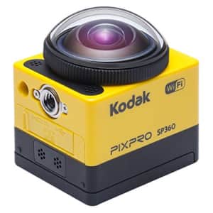 Kodak SP360-YL5 360 Degree Action Camera (Yellow) for $198