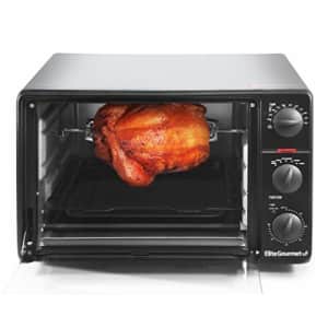 Elite Gourmet ERO-2008N# Countertop XL Toaster Oven, Rotisserie, Bake, Grill, Broil, Roast, Toast, for $90