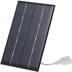 Vistreck 5V Portable Solar Charger for $18