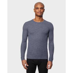 32 Degrees Men's Midweight Waffle Baselayer Crew Shirt for $8 32 Degrees Men's Midweight Waffle Baselayer Crew Shirt for $8
