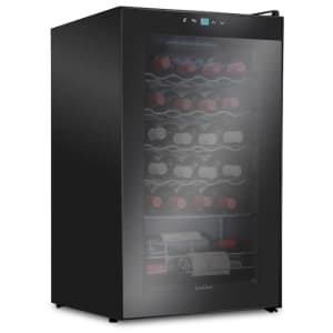 Ivation 24-Bottle Freestanding Wine Refrigerator for $255