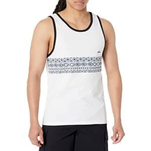 Quiksilver Men's Tribal Fuz Tank Tee Shirt, White, XL for $13