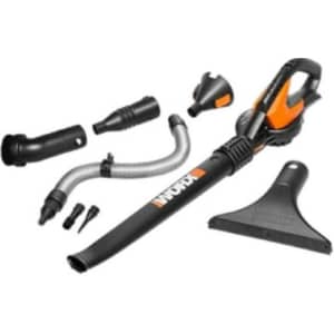 Worx 20V Cordless Blower w/ 8 Clean Zone Attachments (Tool Only) for $65