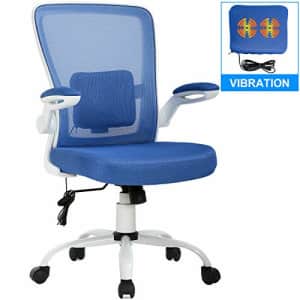 BestOffice Office Chair Desk Chair Computer Chair Swivel Rolling Executive Task Chair with Lumbar Support Arms for $42