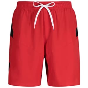 Under Armour Men's Standard Swim Trunks, Shorts with Drawstring Closure & Elastic Waistband, Sp22 for $36 Under Armour Men's Standard Swim Trunks, Shorts with Drawstring Closure & Elastic Waistband, Sp22 for $36