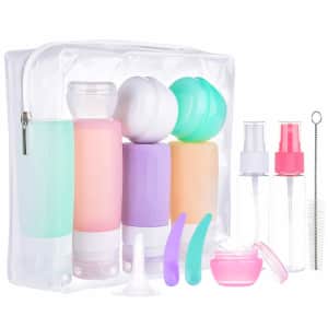 Morfone 16-Pc. TSA-Approved Toiletries Travel Bottle Set for $14 Morfone 16-Pc. TSA-Approved Toiletries Travel Bottle Set for $14