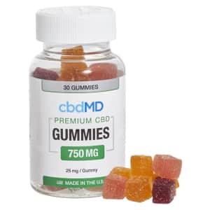 cbdMD CBD Gummies 750mg 30-Count Bottle for $33 cbdMD CBD Gummies 750mg 30-Count Bottle for $33