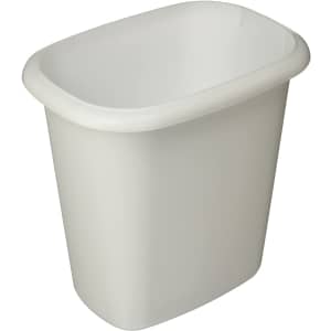 Rubbermaid 6-Quart Vanity Trash Can Wastebasket for $4 Rubbermaid 6-Quart Vanity Trash Can Wastebasket for $4