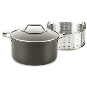 All-Clad Essentials 6-Quart Steam Poach and Stew Pot for $65 All-Clad Essentials 6-Quart Steam Poach and Stew Pot for $65