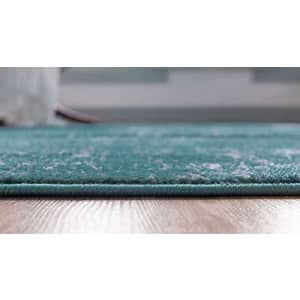 Unique Loom Sofia Traditional Area Rug, 7' 0 x 10' 0, Turquoise for $59 Unique Loom Sofia Traditional Area Rug, 7' 0 x 10' 0, Turquoise for $59